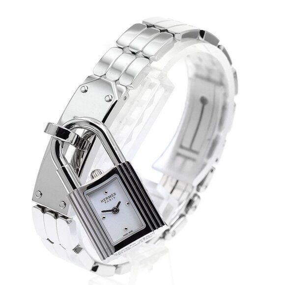 HERMES Kelly watch KE4.110 white Dial Quartz Ladies Watch_900094 - Picture 1 of 8